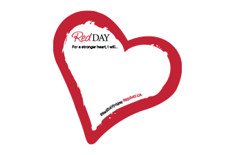 RedDAY Pledge Sticker